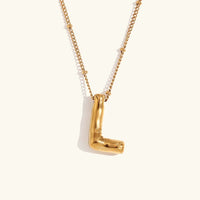 Collier en Or avec Initiale Balloon