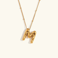 Collier en Or avec Initiale Balloon