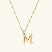 Collier en Or avec Lettre Initiale