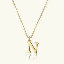 Collier en Or avec Lettre Initiale