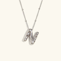 Collier en Or avec Initiale Balloon