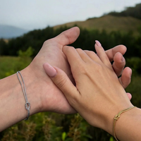 Bracelet Nœud de Connexion – Union et Élégance