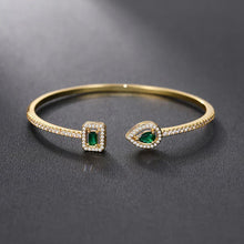 Bracelet Émeraude Brillante