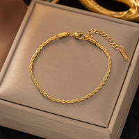 Bracelet Tressé | Or