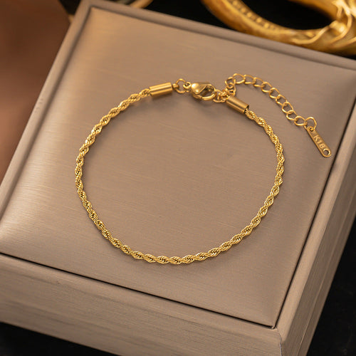 Bracelet Tressé | Or