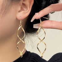 Boucles d'oreilles Spirale Dorée | Or