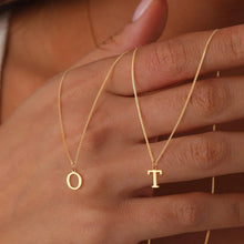 Collier en Or avec Lettre Initiale