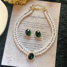 Ensemble de Bijoux Émeraude