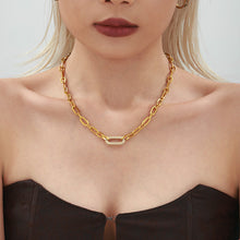 Ensemble de Bijoux Chaîne Maillon Pavé | Or