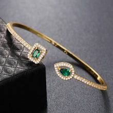 Bracelet Émeraude Brillante