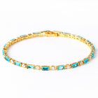 Bracelet en Pierre Turquoise Naturelle | Or