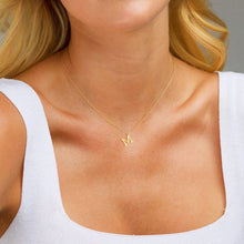 Collier en Or avec Lettre Initiale
