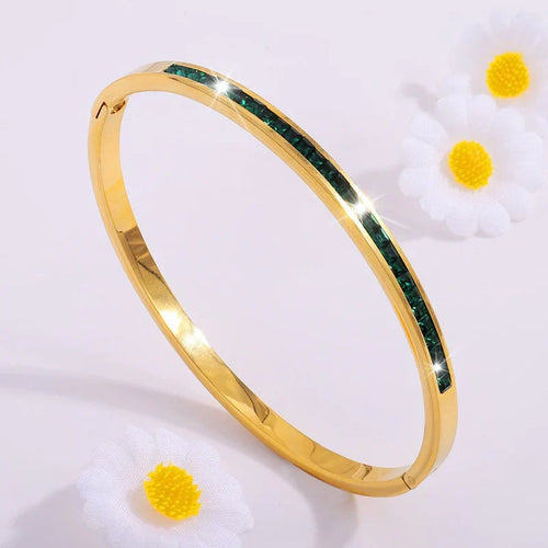 Bracelet Émeraude Ciel