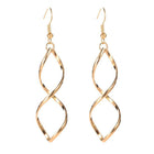 Boucles d'oreilles Spirale Dorée | Or