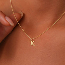 Collier en Or avec Lettre Initiale