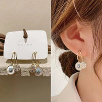 Boucles d'Oreilles Caleidoscope Dorées