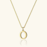 Collier en Or avec Lettre Initiale
