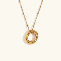 Collier en Or avec Initiale Balloon