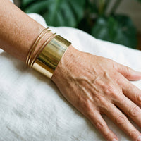 Bracelet vintage classique en or