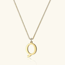 Collier en Or avec Lettre Initiale