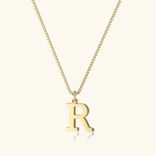 Collier en Or avec Lettre Initiale