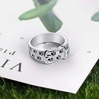 Bague Collier Joli et Élégant Inspiré par les Chiens