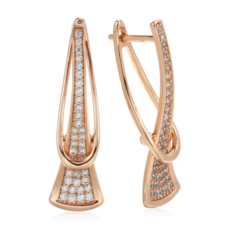 Boucles d'oreilles Cristal Radiante | Or