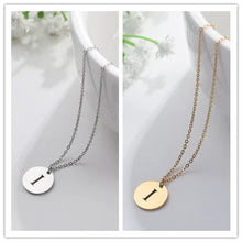 Collier en Or avec Pendentif de Lettre Élégante