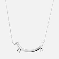 Collier Cane Salame en ton doré