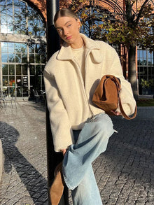Nereida | Veste courte zippée et col à revers pour femme