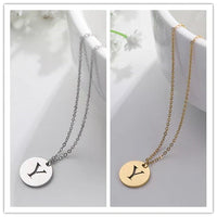 Collier en Or avec Pendentif de Lettre Élégante