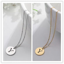 Collier en Or avec Pendentif de Lettre Élégante