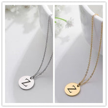 Collier en Or avec Pendentif de Lettre Élégante