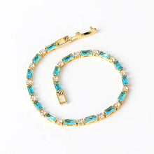 Bracelet en Pierre Turquoise Naturelle | Or