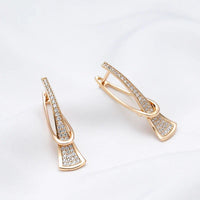 Boucles d'oreilles Cristal Radiante | Or