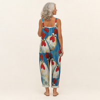Marie | imprimé coquelicot bohème vibrante