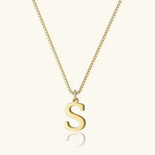 Collier en Or avec Lettre Initiale