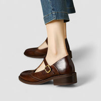 Olyssiah - Chaussures Mary Jane orthopédiques femme