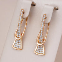 Boucles d'oreilles Cristal Radiante | Or