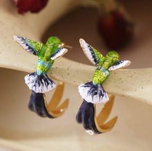 Boucles d'oreilles Drip Colibri Adorable