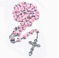 Collier Rosario de Rosas