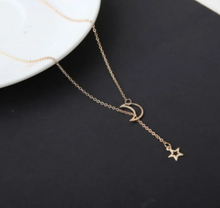 Collier court Étoile de la Lune