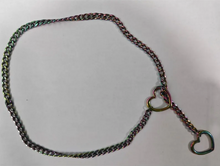 Collier Lara avec cœur en acier inoxydable