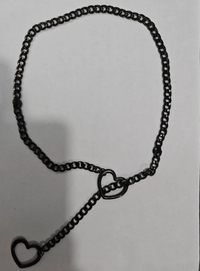 Collier Lara avec cœur en acier inoxydable