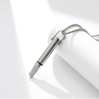 Collier avec sifflet de résistance respiratoire