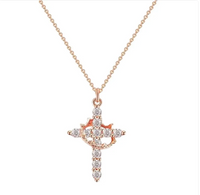 Collier rotatif avec croix