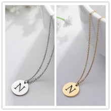 Collier en Or avec Pendentif de Lettre Élégante