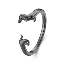Bague Chien Saucisse (Ajustable)