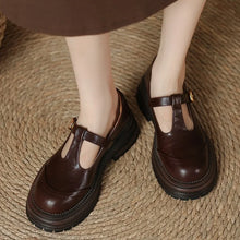 Blythe - Chaussures Mary Jane T-Bar femme à bout rond