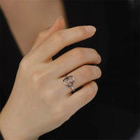 Bague Cœur et Patte (Ajustable)